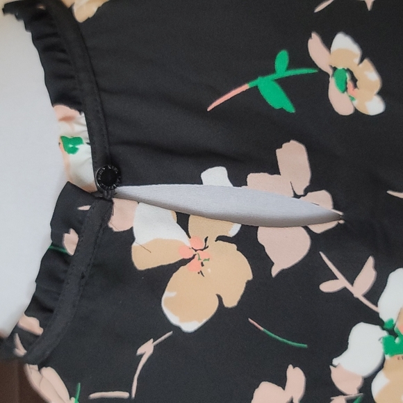 Karl Lagerfeld Floral Print Blouse - Picture 6 of 11